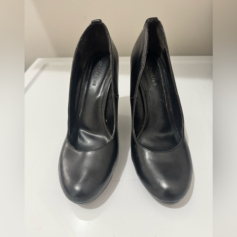 Black wedges for sale!